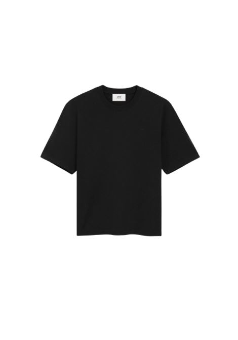 t-shirt adc uomo nera AMI PARIS | UTS341.726001